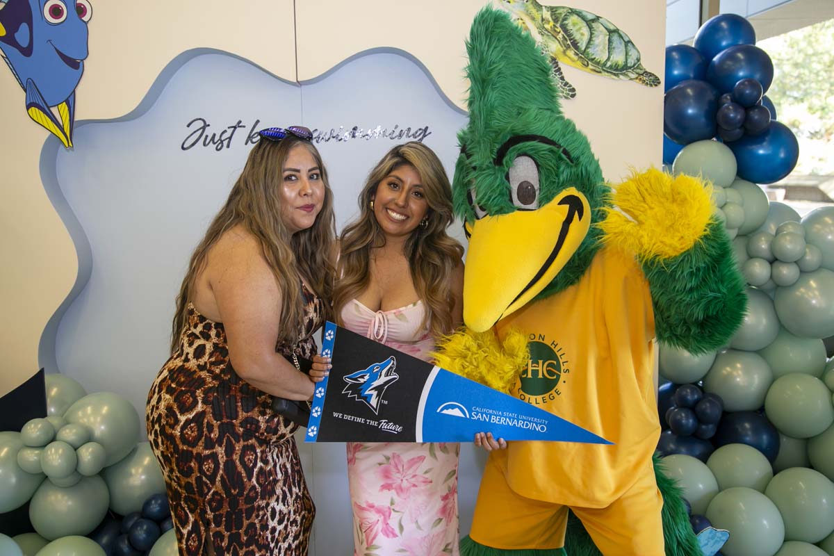 Transfer students atttend a Transfer Celebration at CHC.