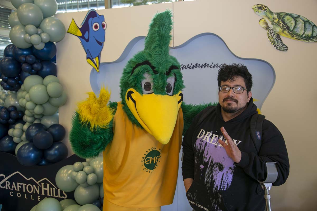 Transfer students atttend a Transfer Celebration at CHC.