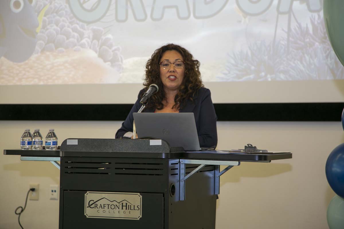 Transfer students atttend a Transfer Celebration at CHC.