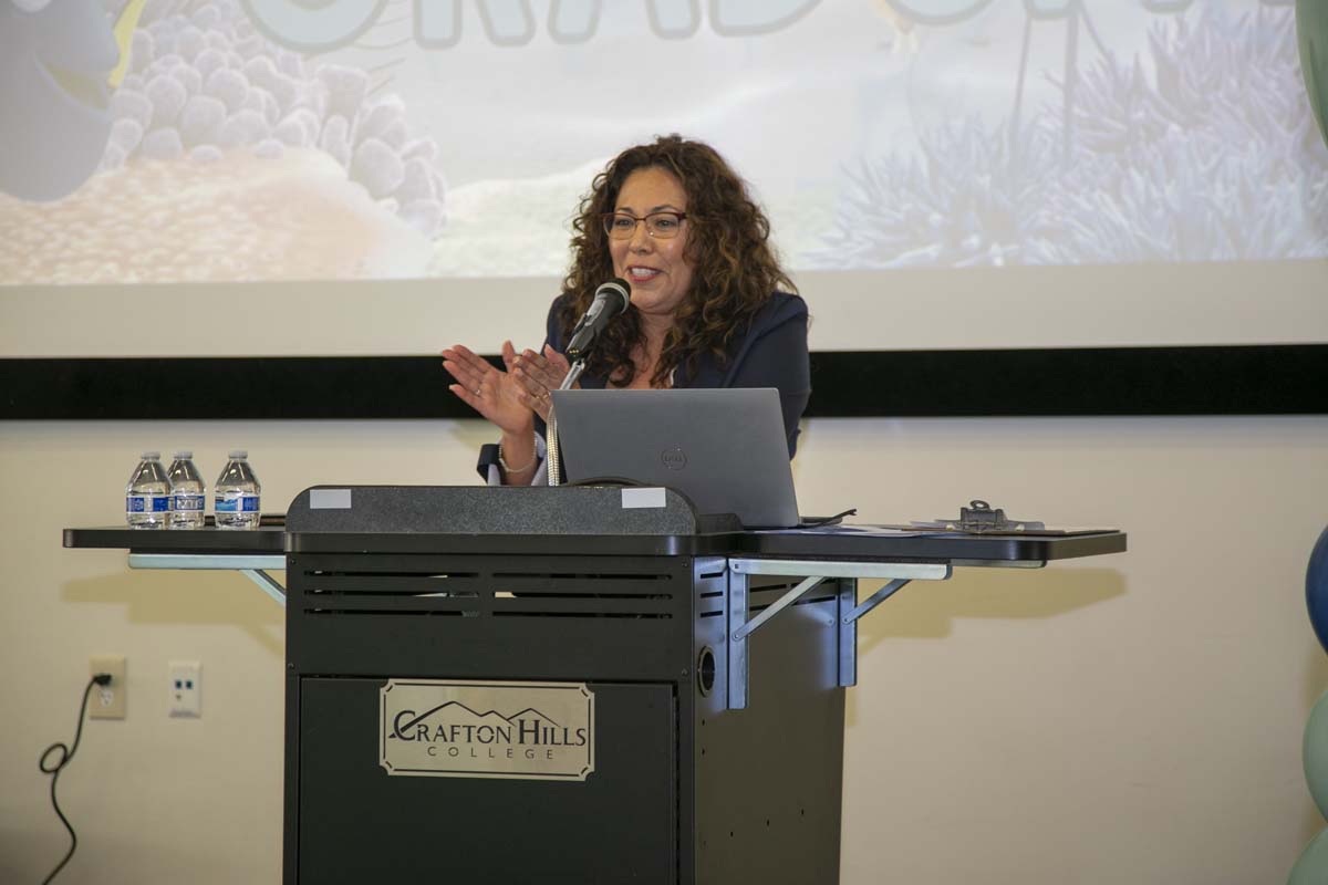 Transfer students atttend a Transfer Celebration at CHC.