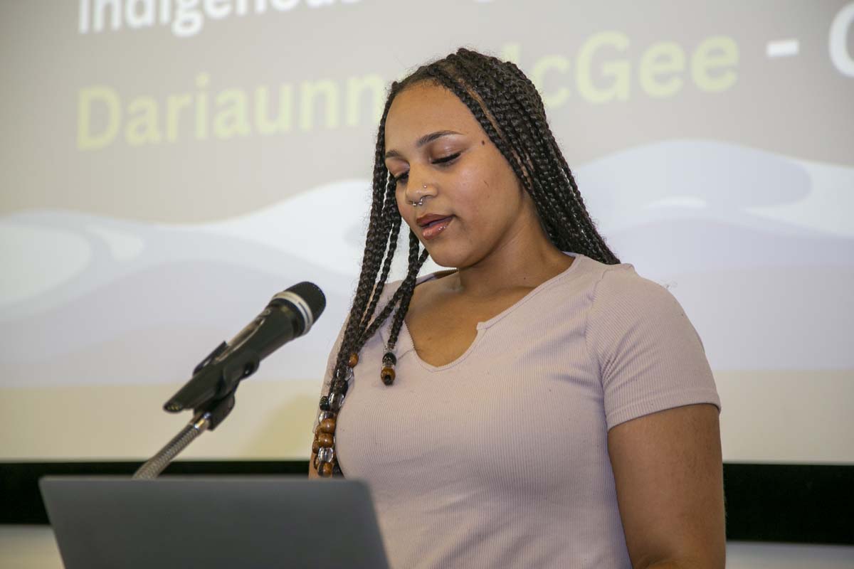 Transfer students atttend a Transfer Celebration at CHC.