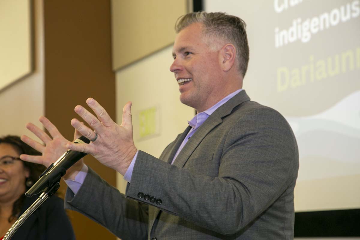 Transfer students atttend a Transfer Celebration at CHC.