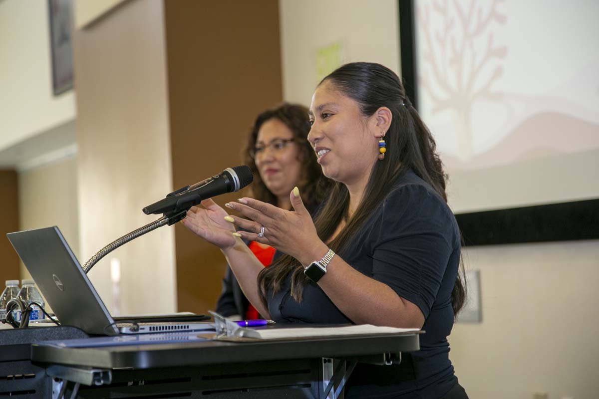 Transfer students atttend a Transfer Celebration at CHC.