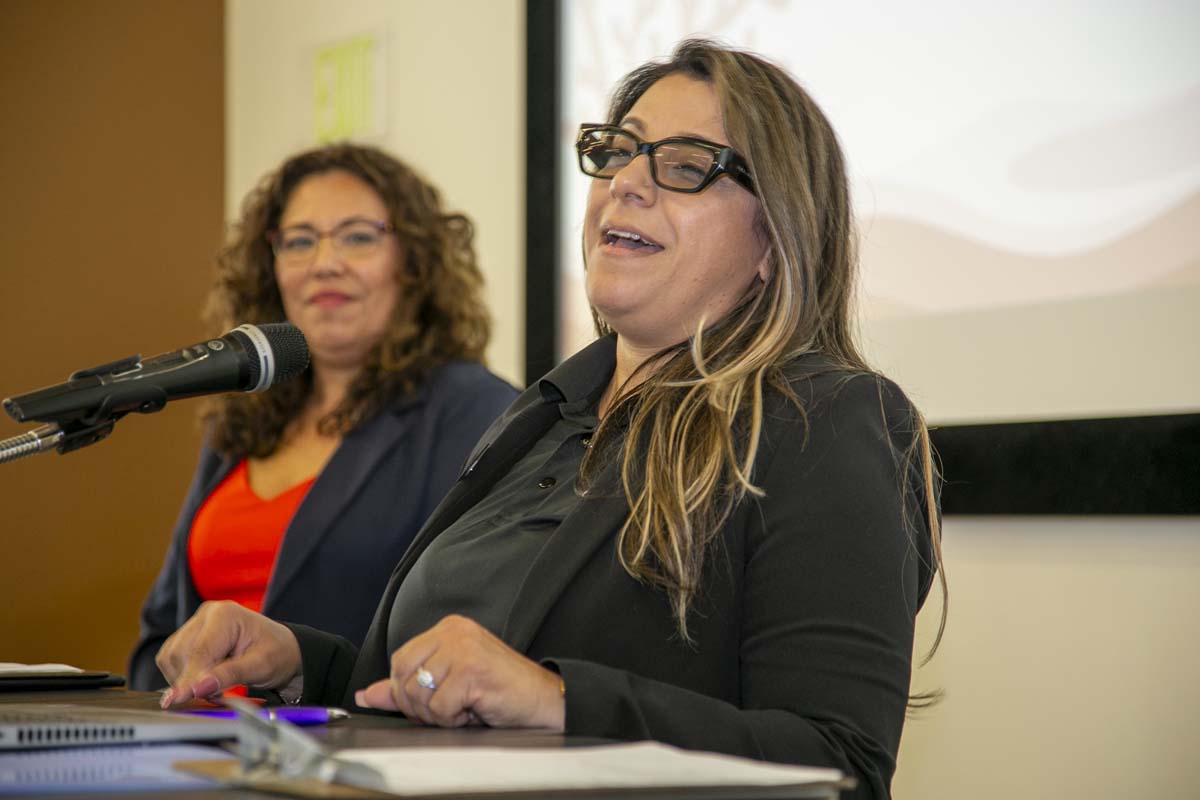 Transfer students atttend a Transfer Celebration at CHC.