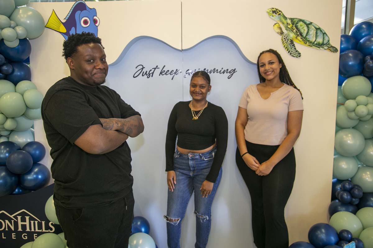 Transfer students atttend a Transfer Celebration at CHC.