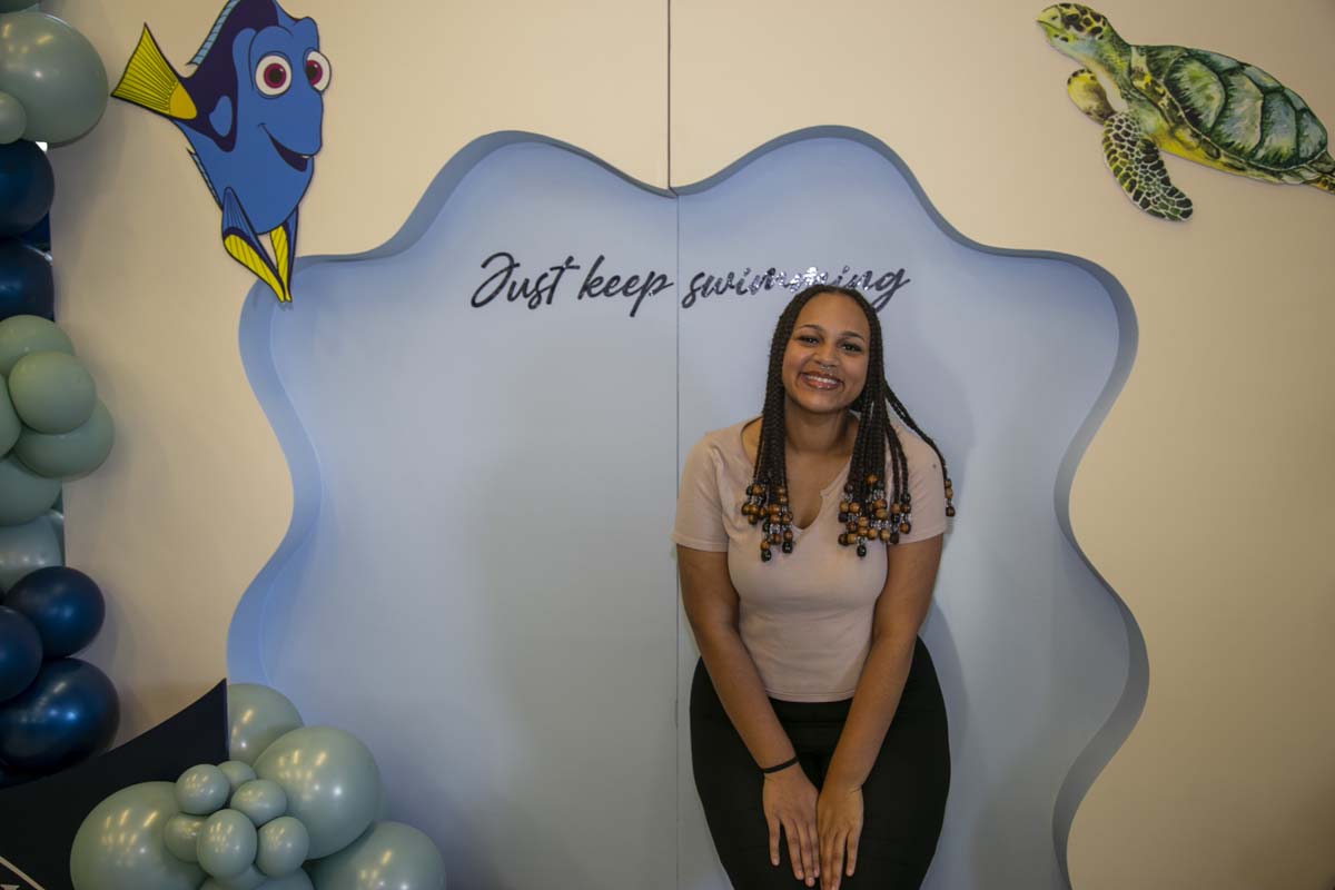 Transfer students atttend a Transfer Celebration at CHC.