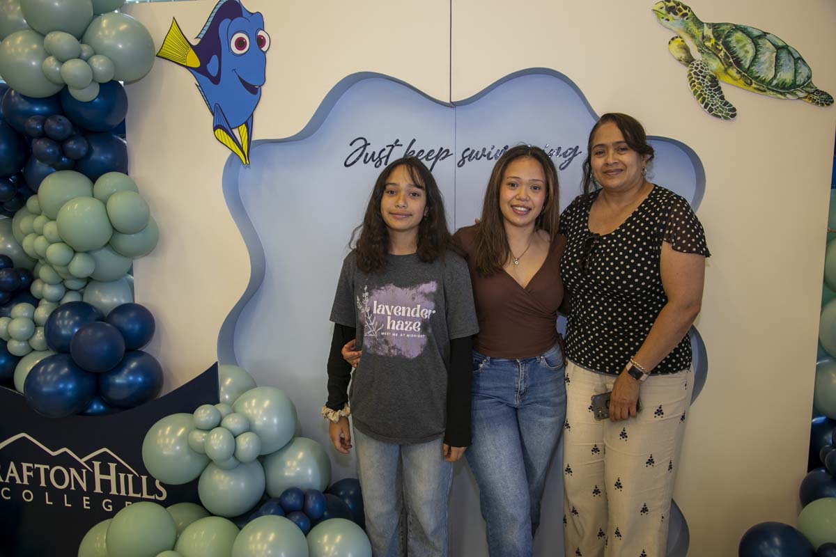 Transfer students atttend a Transfer Celebration at CHC.