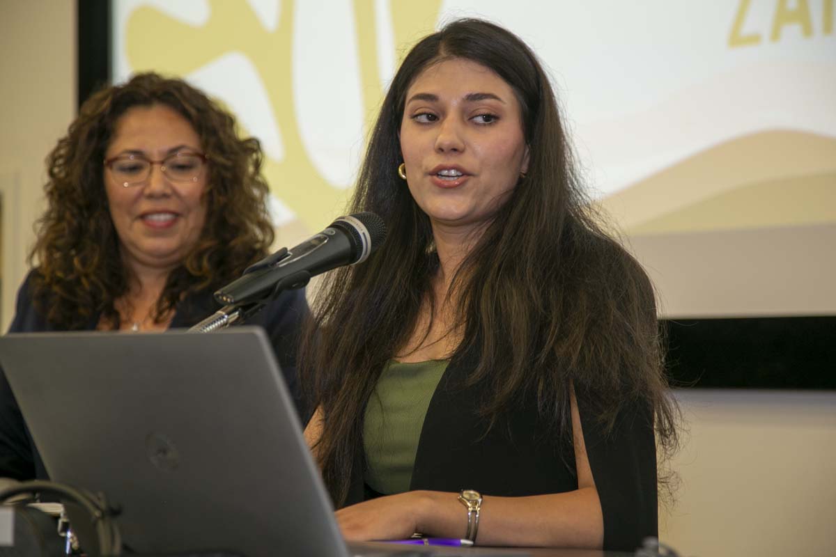 Transfer students atttend a Transfer Celebration at CHC.