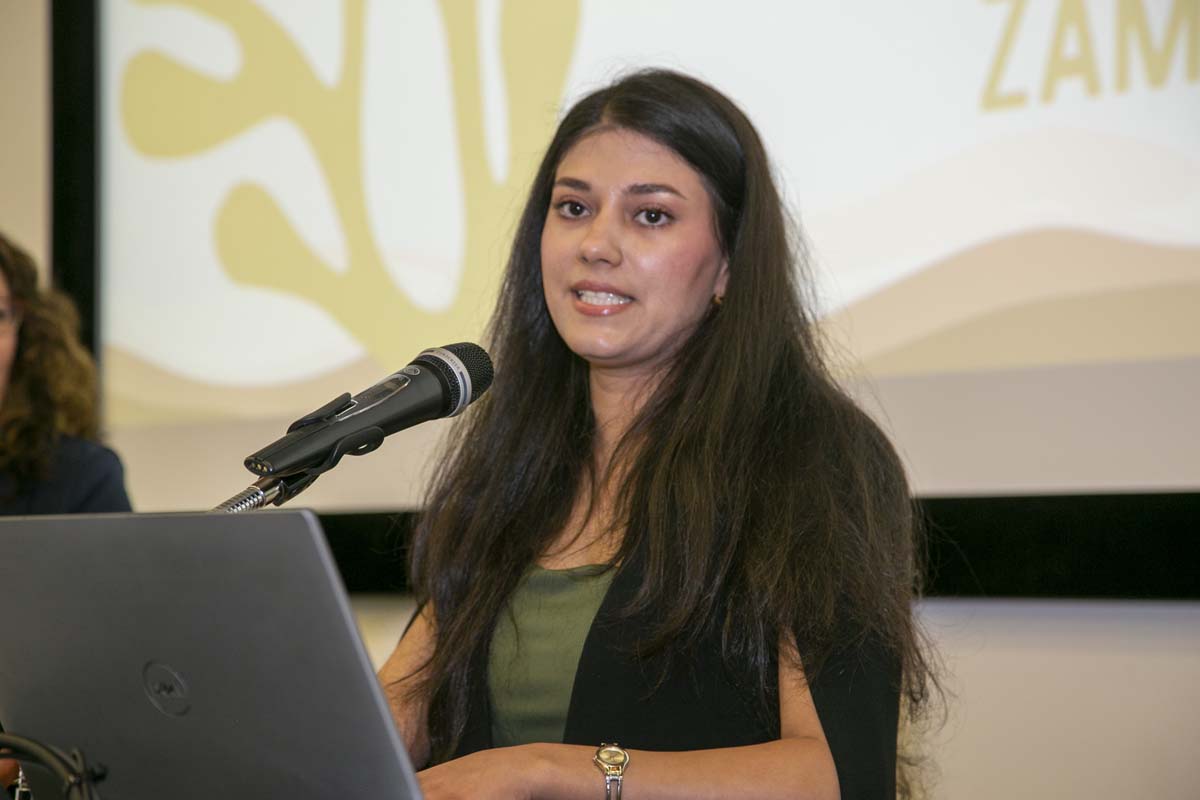 Transfer students atttend a Transfer Celebration at CHC.