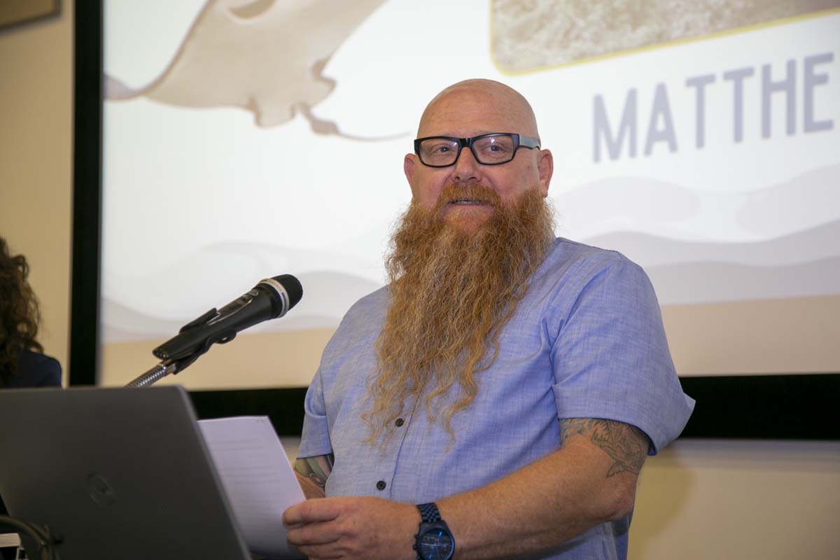 Transfer students atttend a Transfer Celebration at CHC.