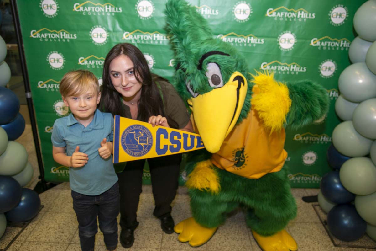 Transfer students atttend a Transfer Celebration at CHC.