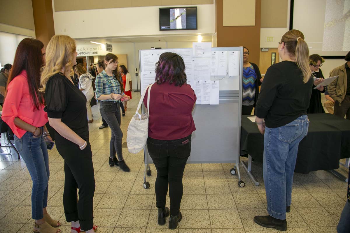 Students attend the Sand Canyon Review Party at CHC.
