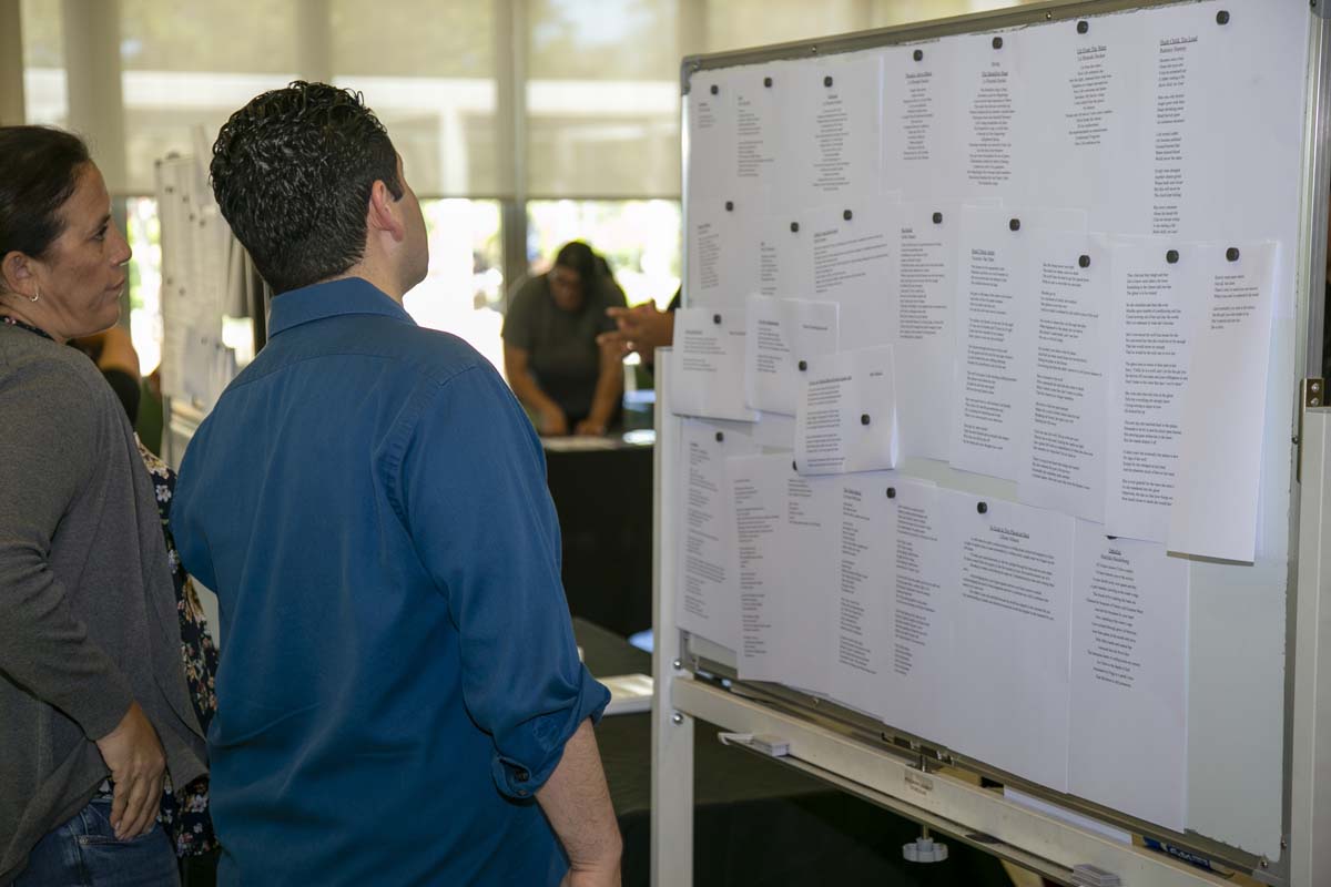 Students attend the Sand Canyon Review Party at CHC.