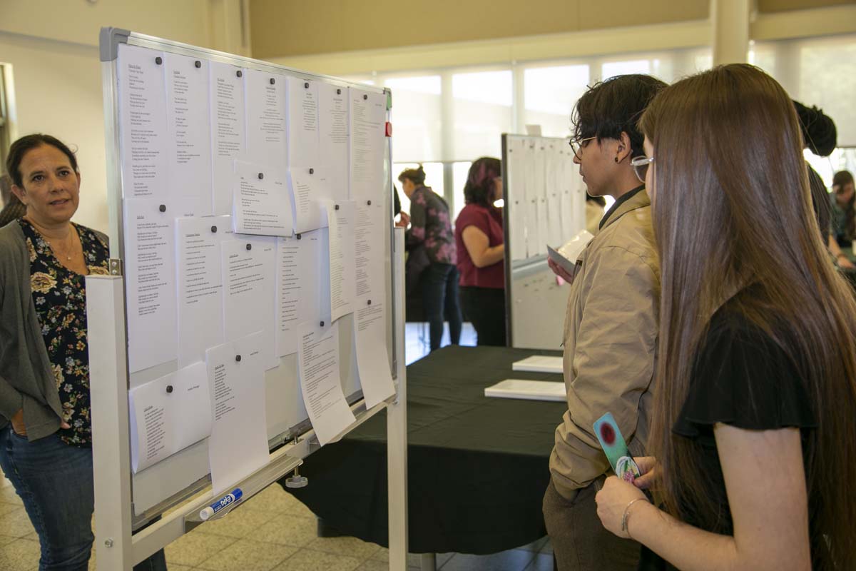 Students attend the Sand Canyon Review Party at CHC.