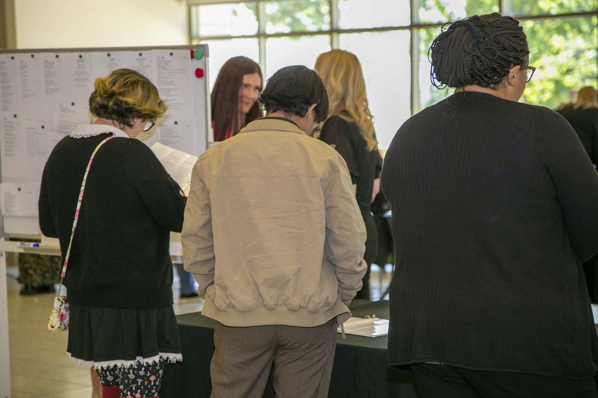 Students attend the Sand Canyon Review Party at CHC.