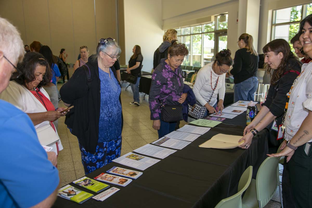 Students attend the Sand Canyon Review Party at CHC.