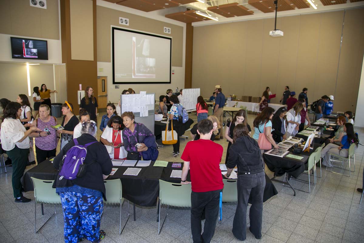 Students attend the Sand Canyon Review Party at CHC.