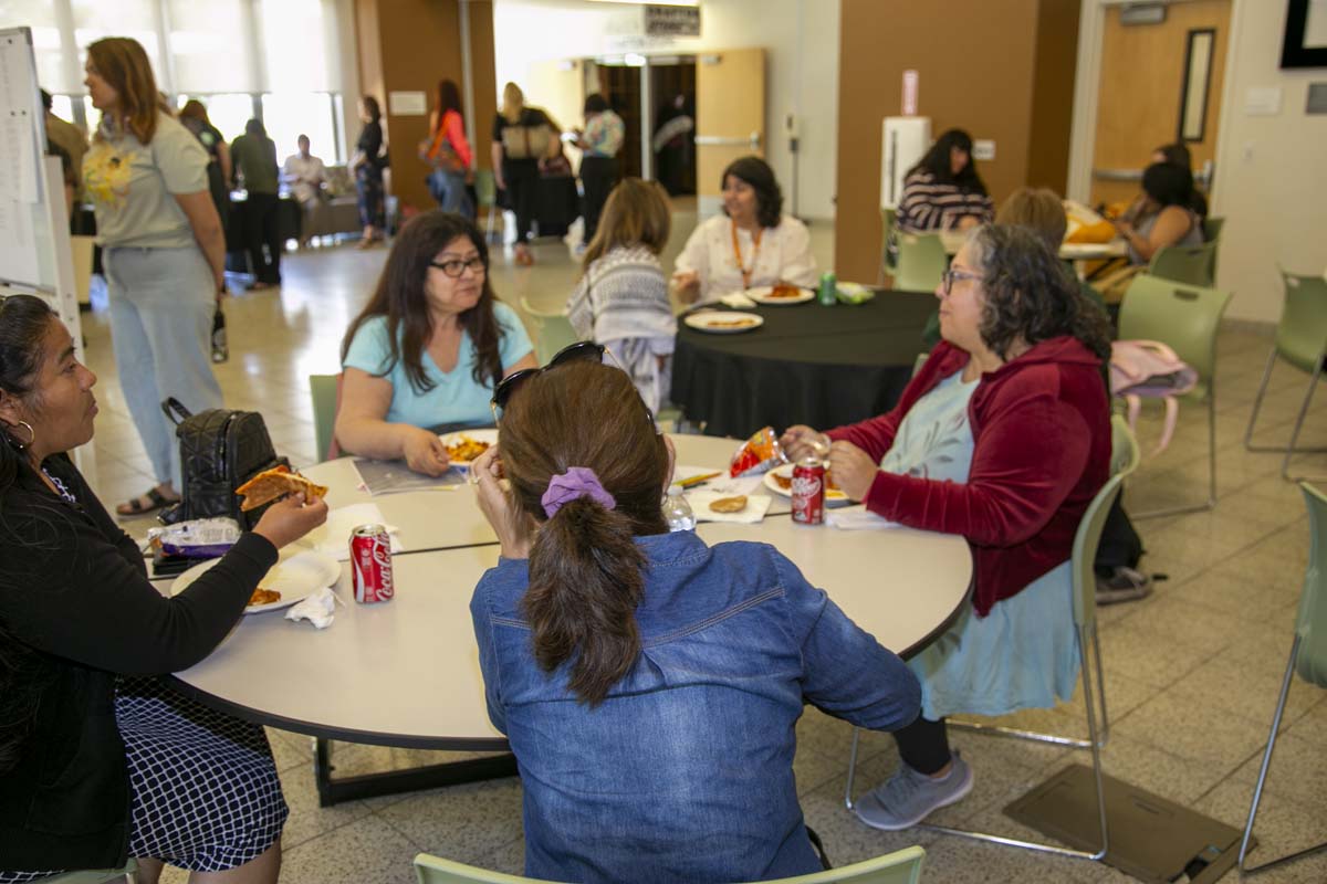Students attend the Sand Canyon Review Party at CHC.