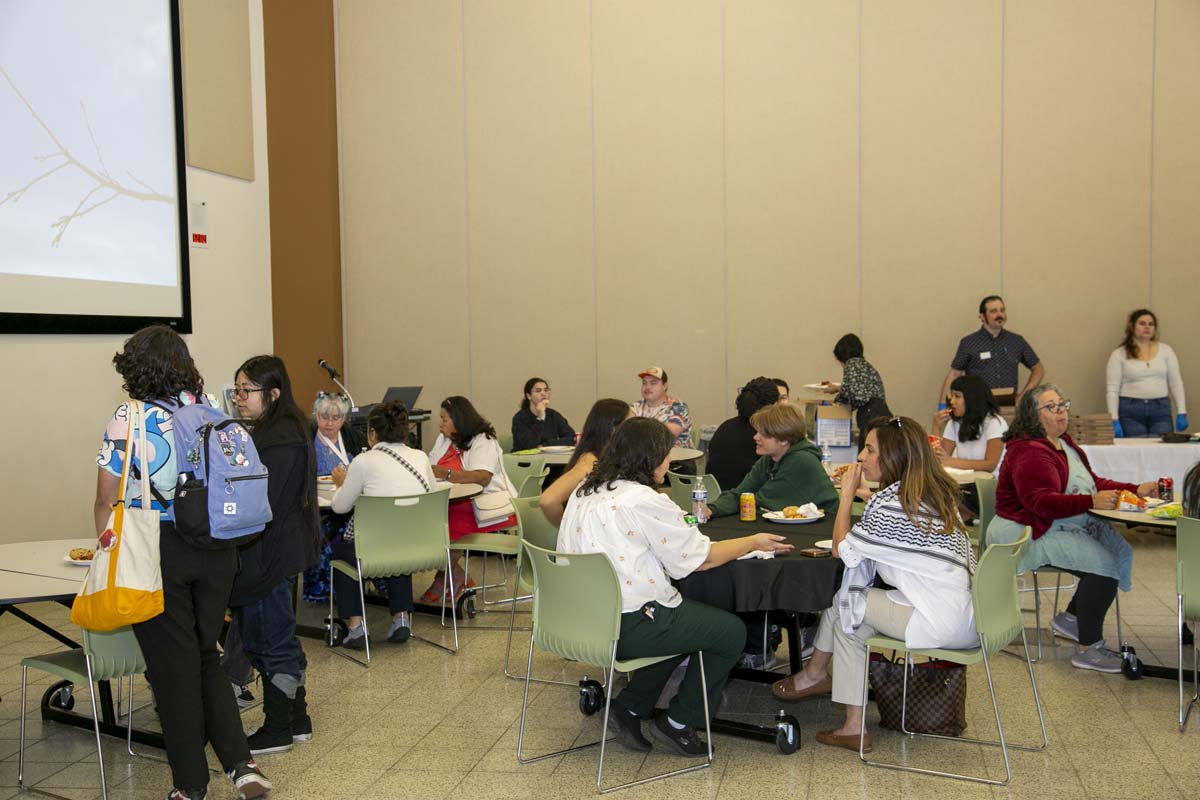 Students attend the Sand Canyon Review Party at CHC.