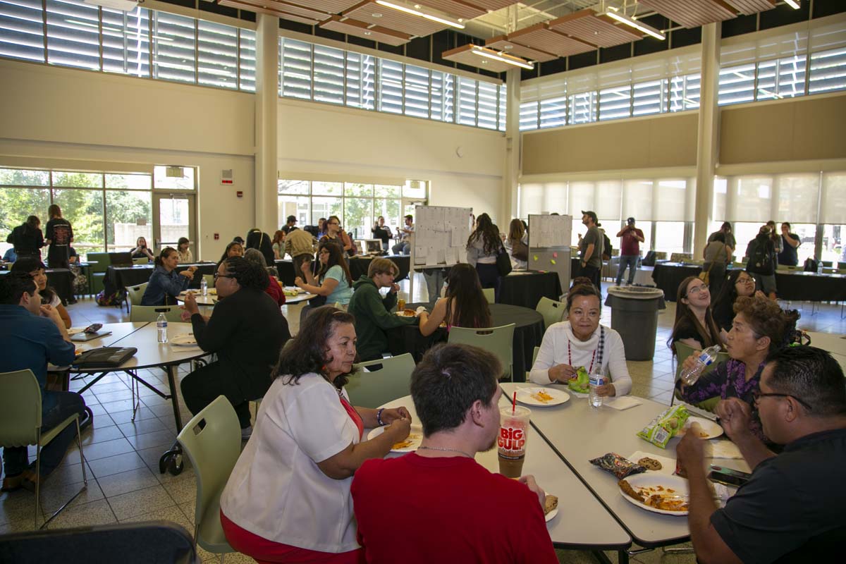 Students attend the Sand Canyon Review Party at CHC.