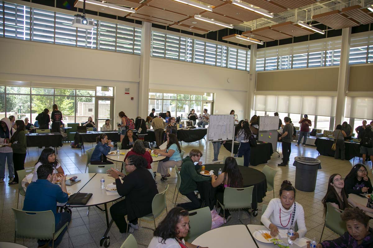 Students attend the Sand Canyon Review Party at CHC.