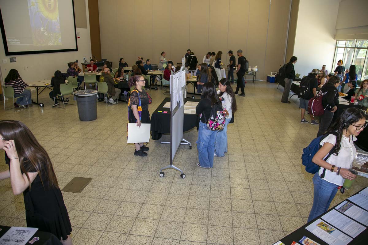 Students attend the Sand Canyon Review Party at CHC.