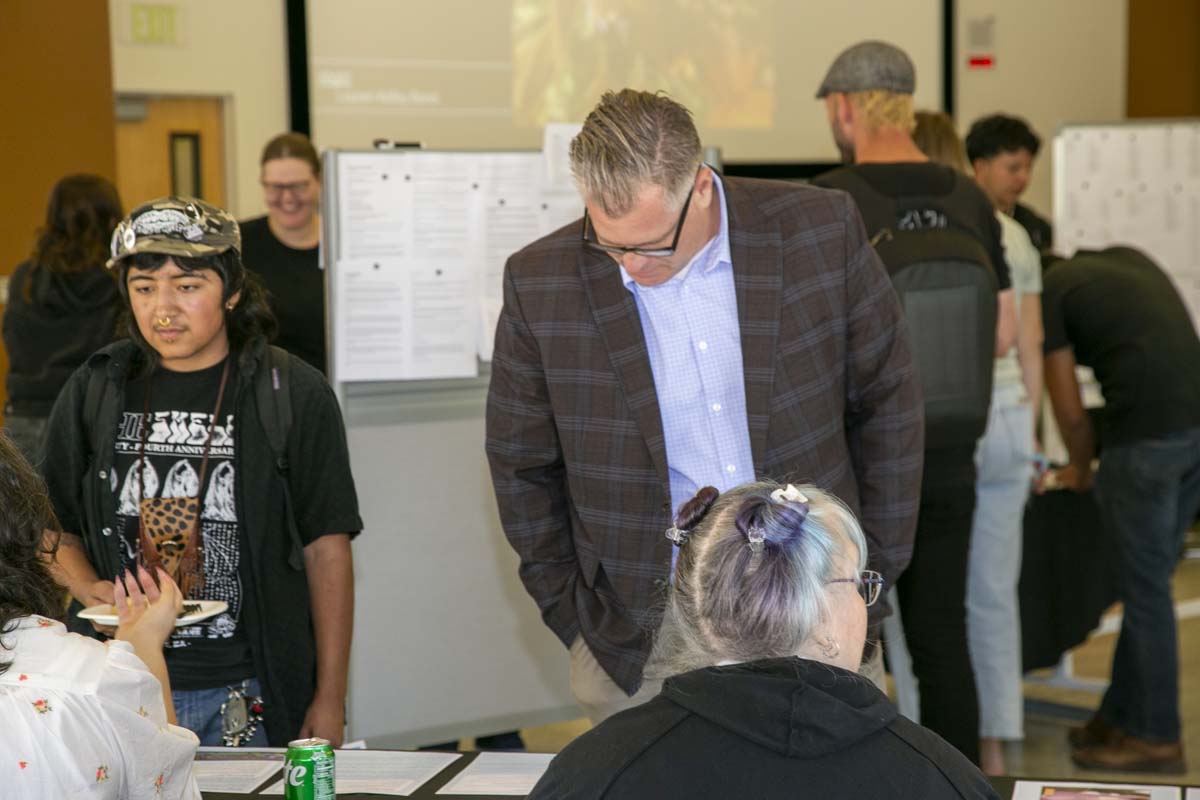 Students attend the Sand Canyon Review Party at CHC.