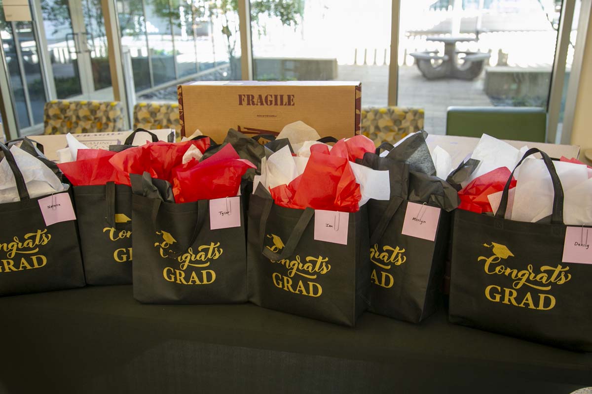 Students attend the CHC MESA end of year celebration.