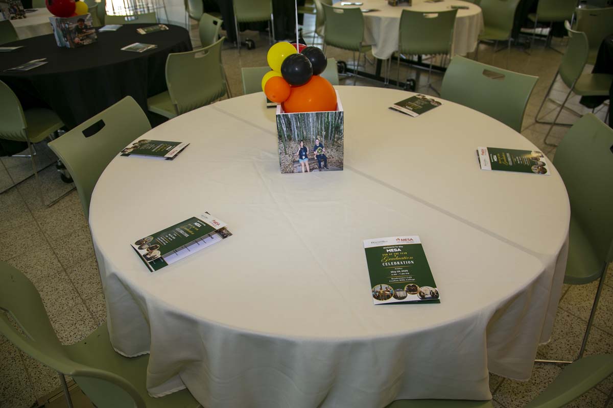 Students attend the CHC MESA end of year celebration.