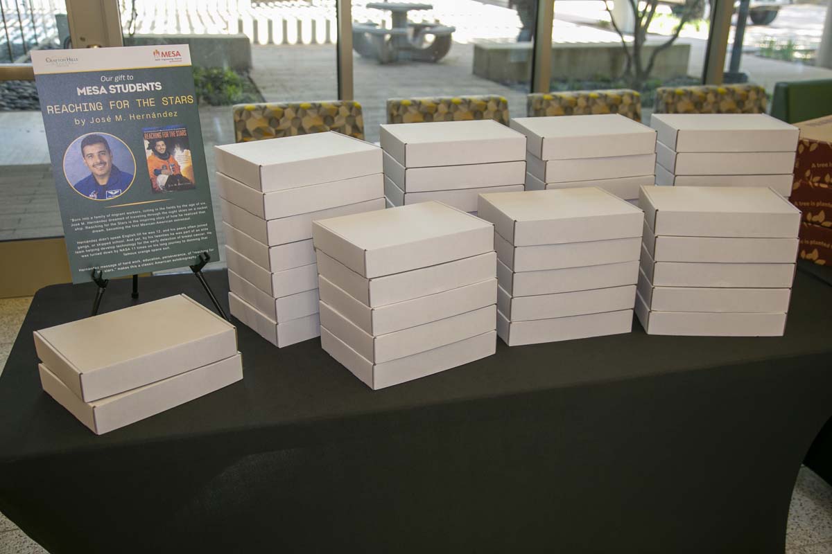 Students attend the CHC MESA end of year celebration.