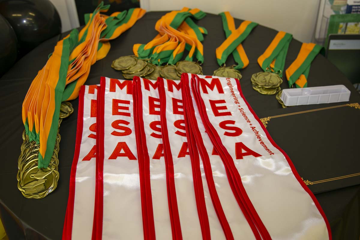 Students attend the CHC MESA end of year celebration.