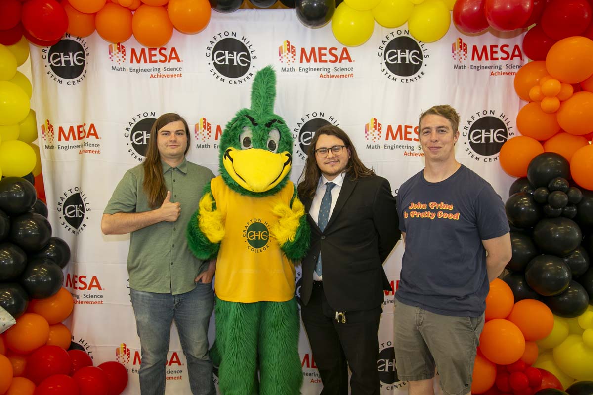 Students attend the CHC MESA end of year celebration.