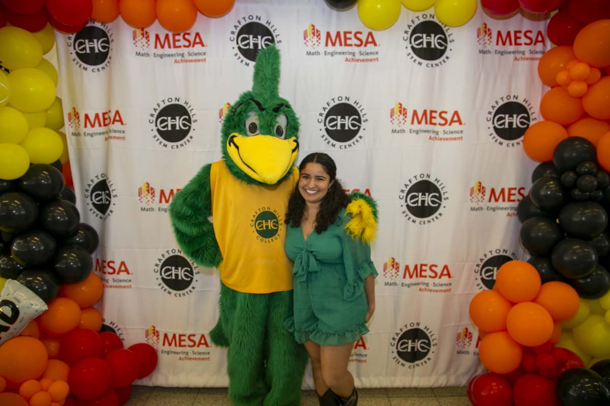 Students attend the CHC MESA end of year celebration.