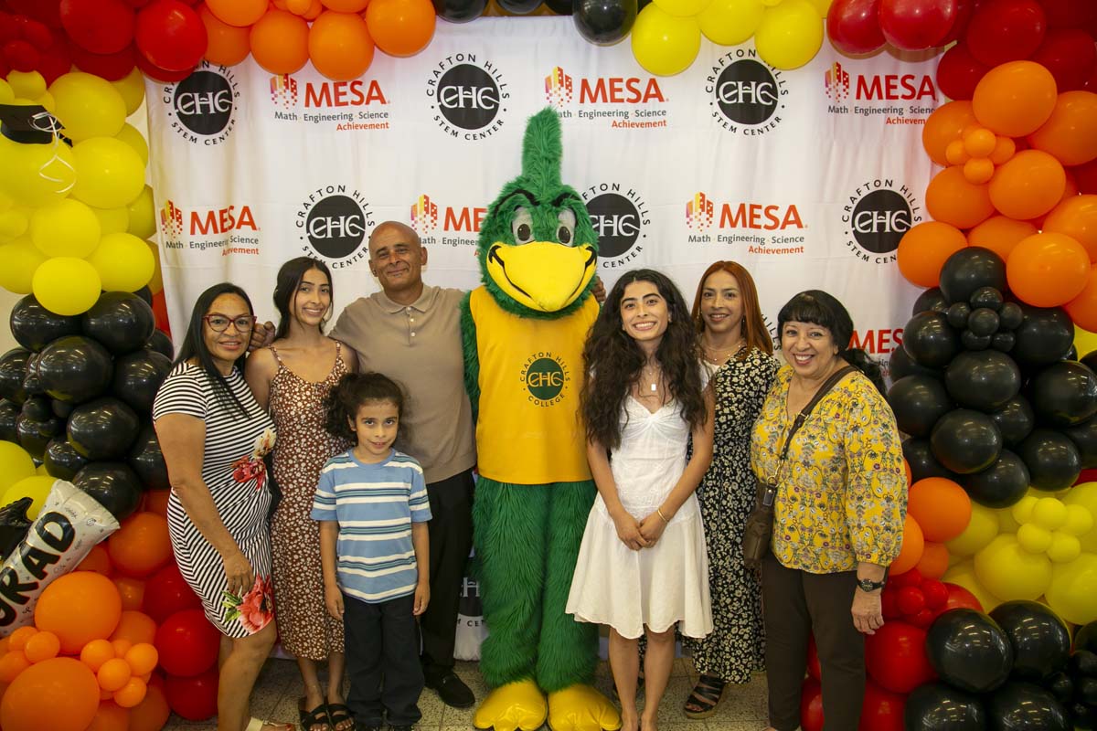 Students attend the CHC MESA end of year celebration.
