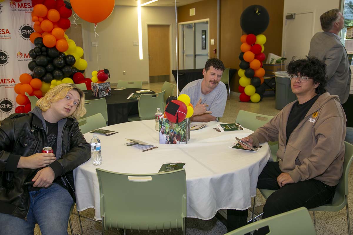 Students attend the CHC MESA end of year celebration.