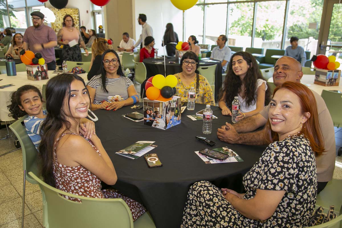 Students attend the CHC MESA end of year celebration.