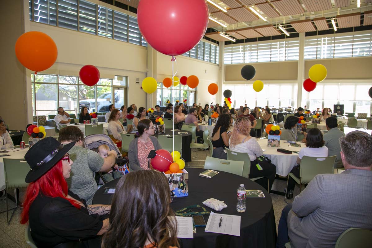 Students attend the CHC MESA end of year celebration.