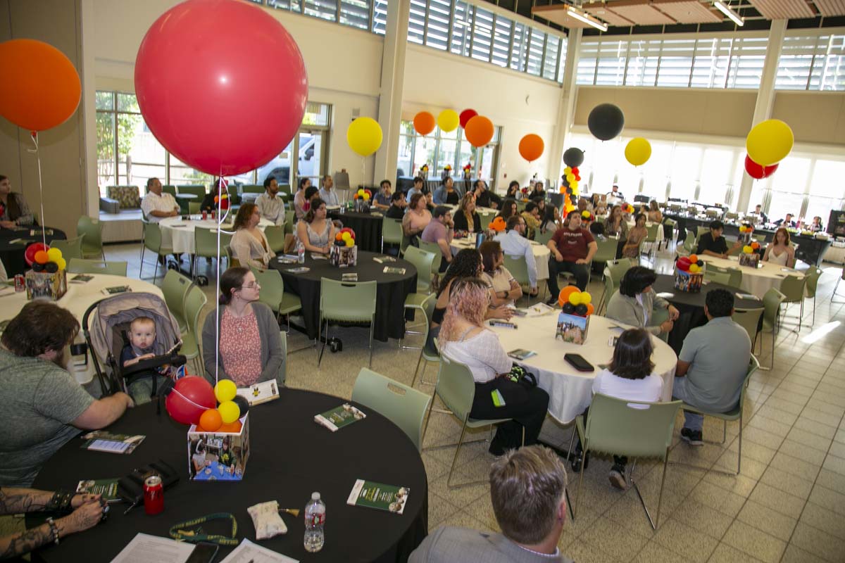 Students attend the CHC MESA end of year celebration.