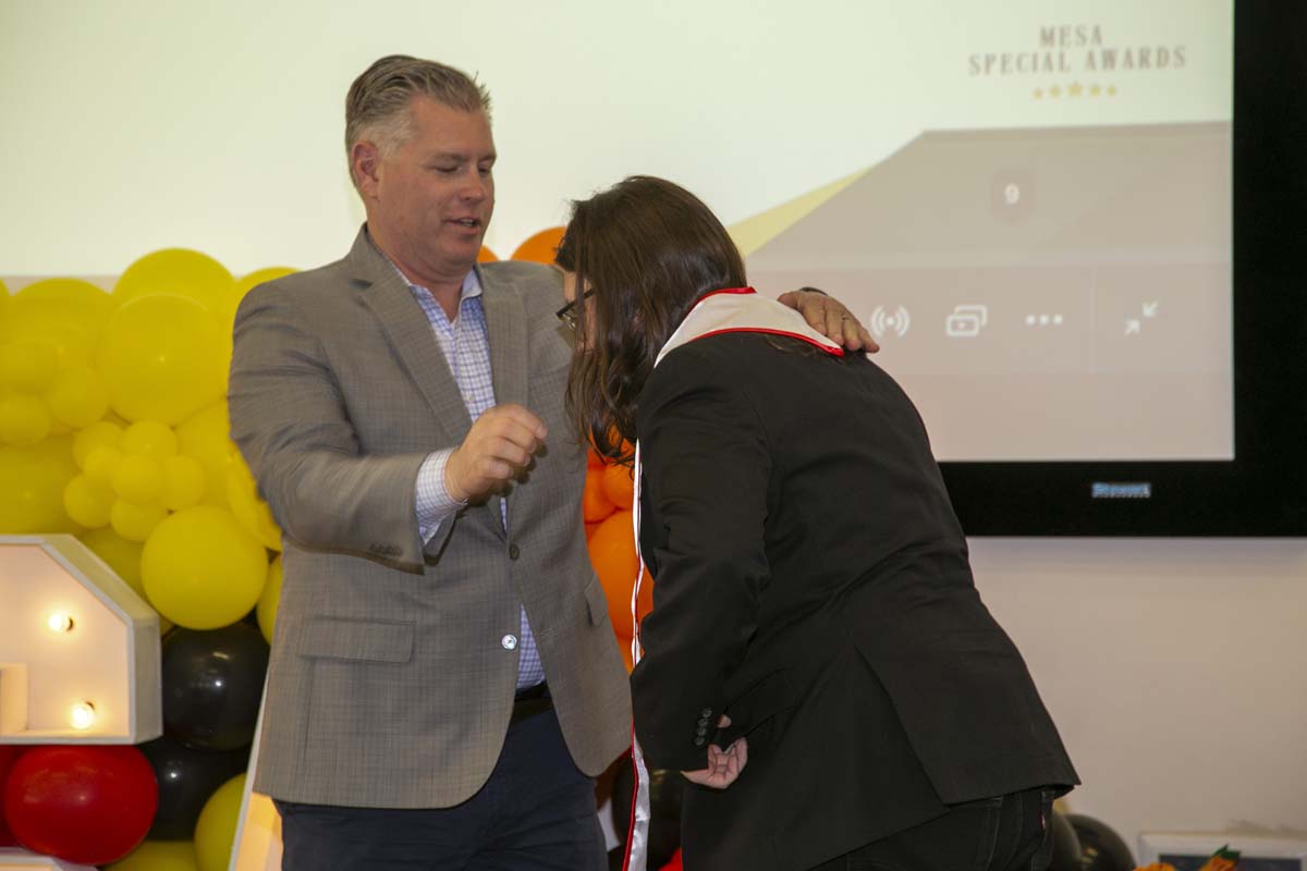 Students attend the CHC MESA end of year celebration.