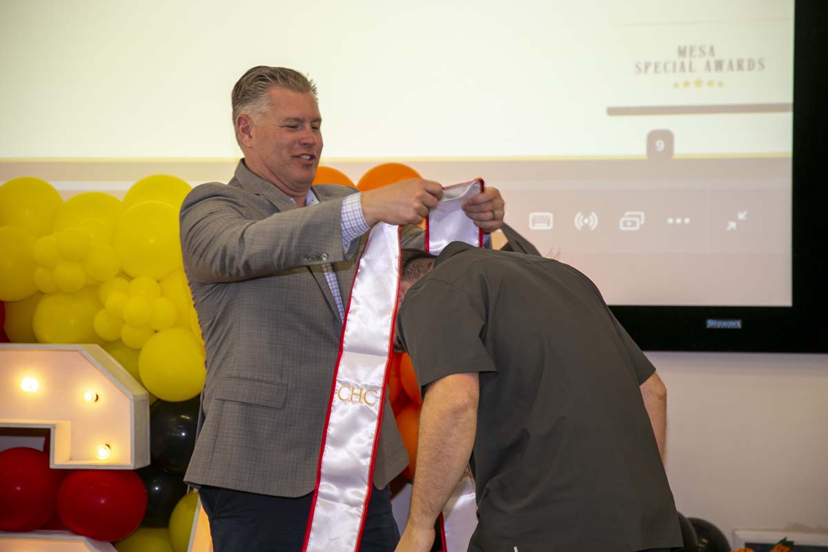 Students attend the CHC MESA end of year celebration.