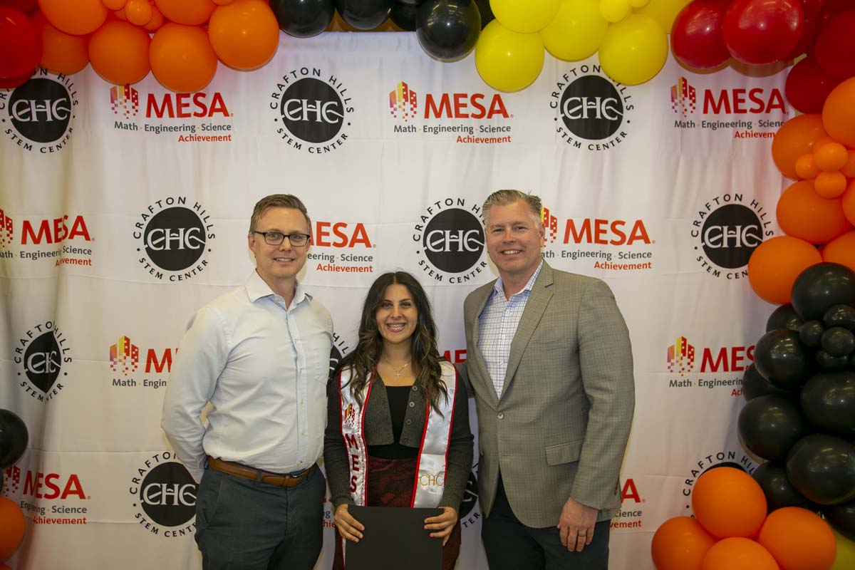 Students attend the CHC MESA end of year celebration.