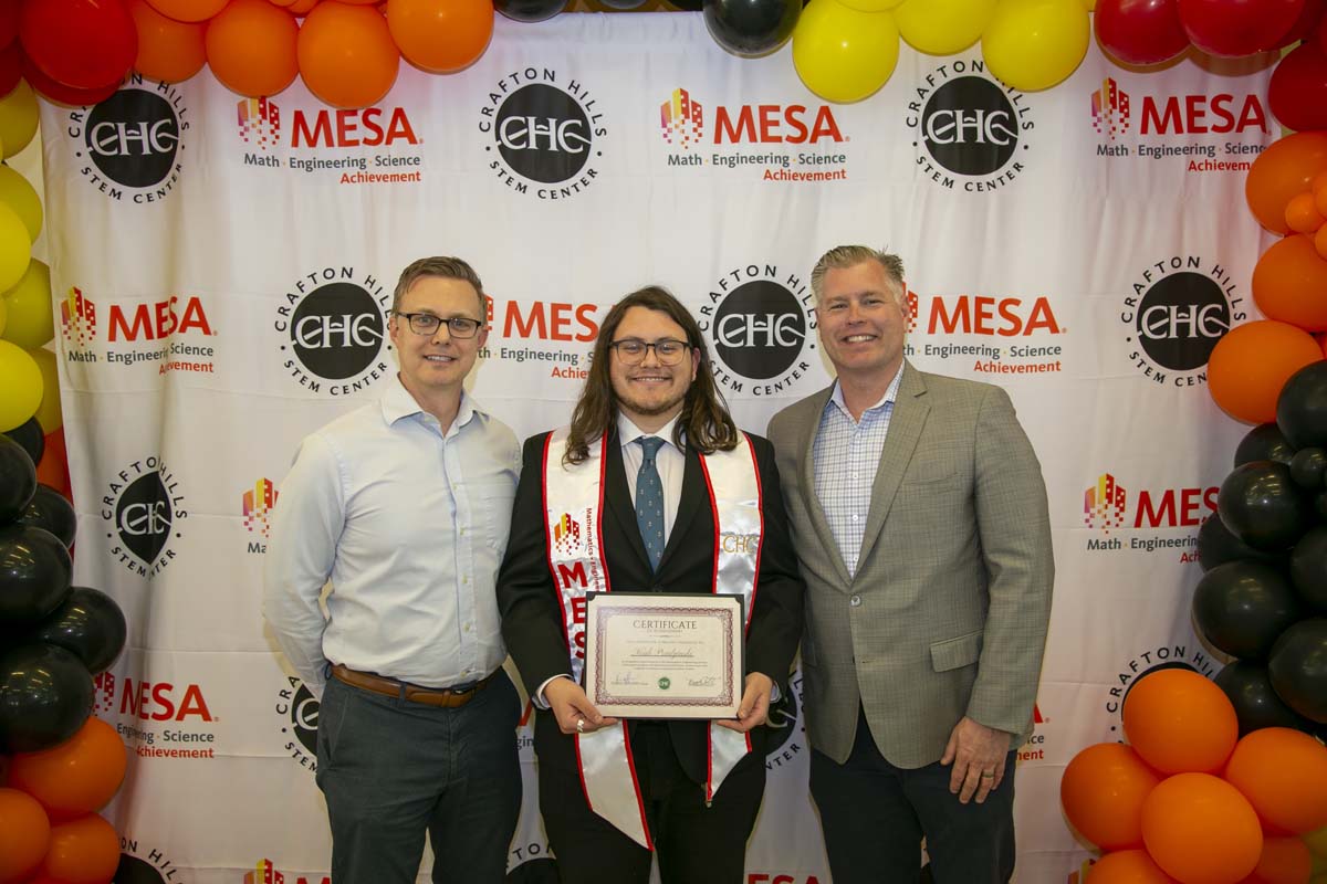 Students attend the CHC MESA end of year celebration.