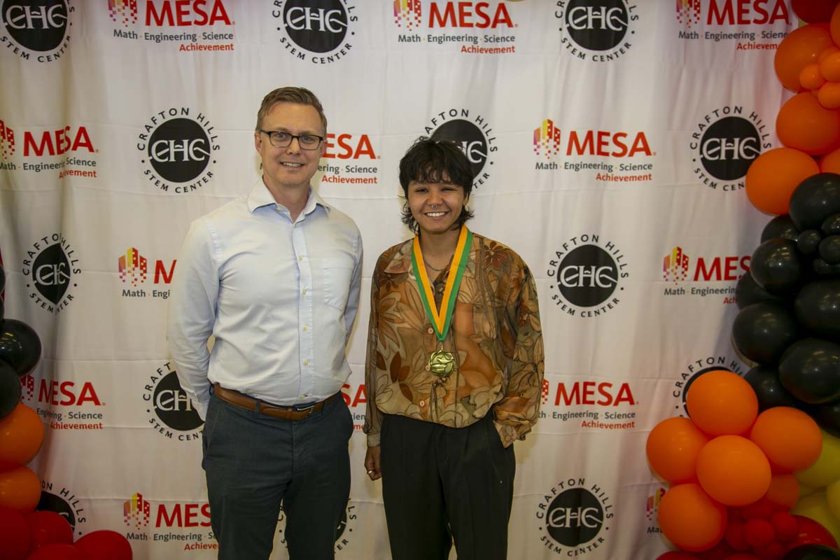 Students attend the CHC MESA end of year celebration.