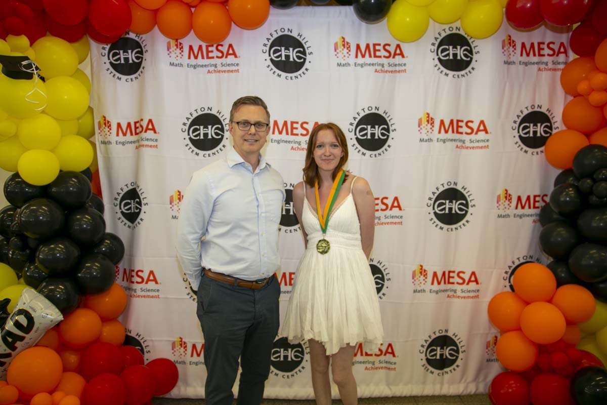 Students attend the CHC MESA end of year celebration.