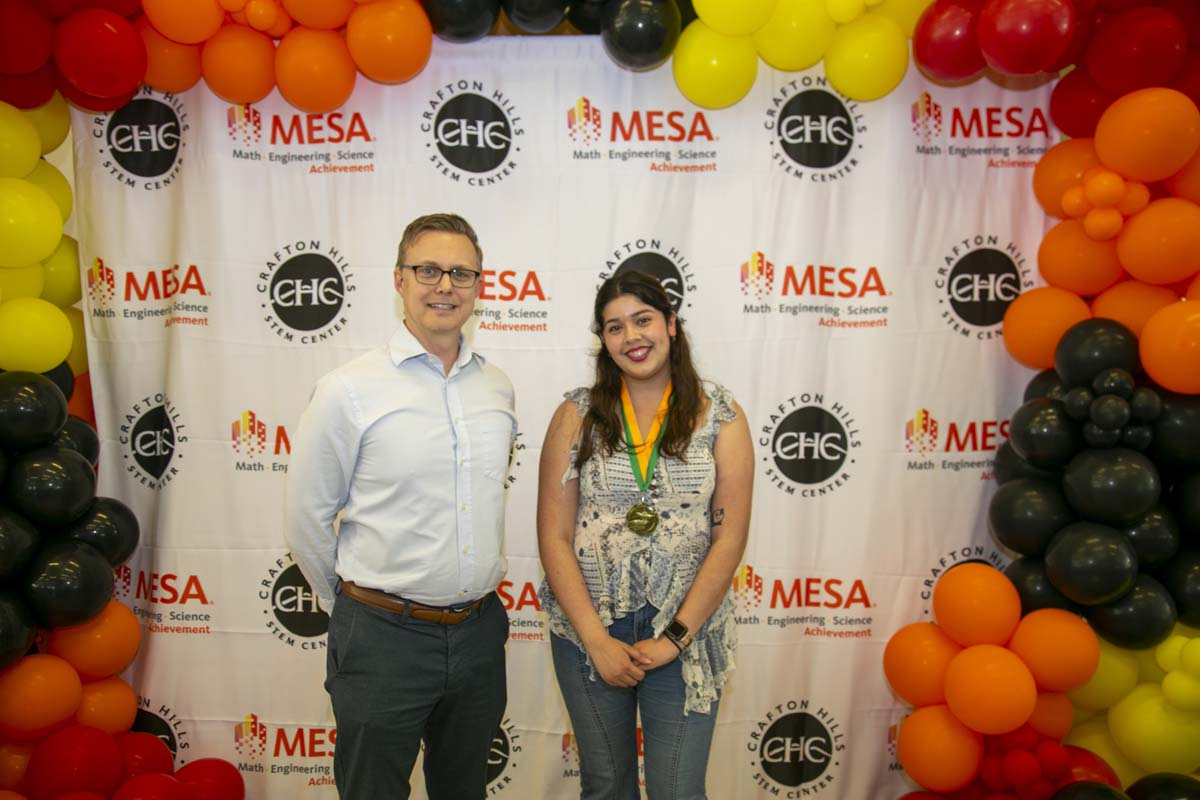Students attend the CHC MESA end of year celebration.