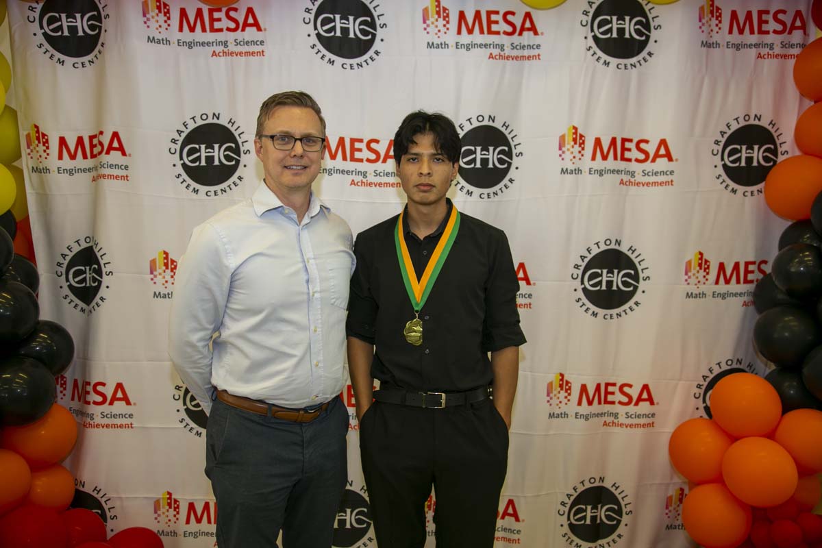 Students attend the CHC MESA end of year celebration.