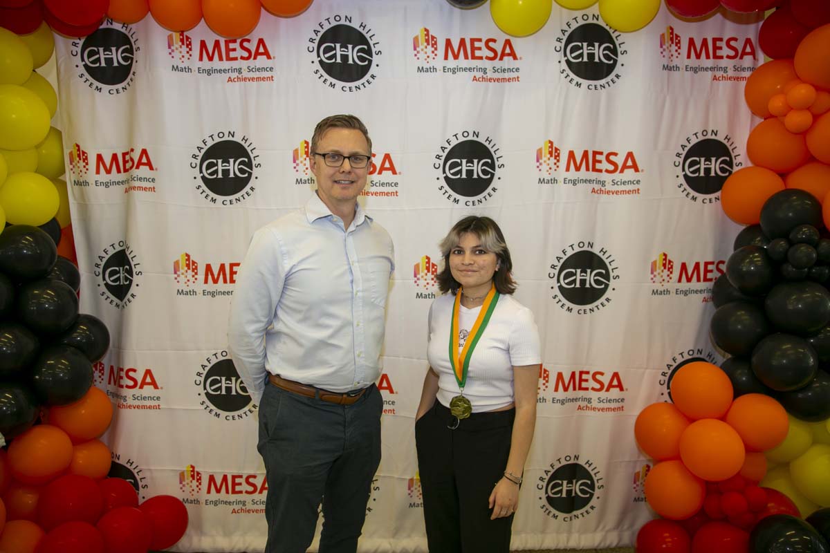 Students attend the CHC MESA end of year celebration.