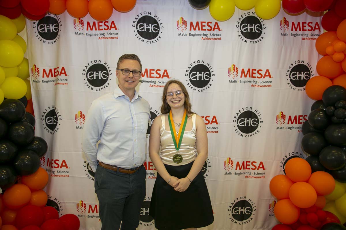 Students attend the CHC MESA end of year celebration.