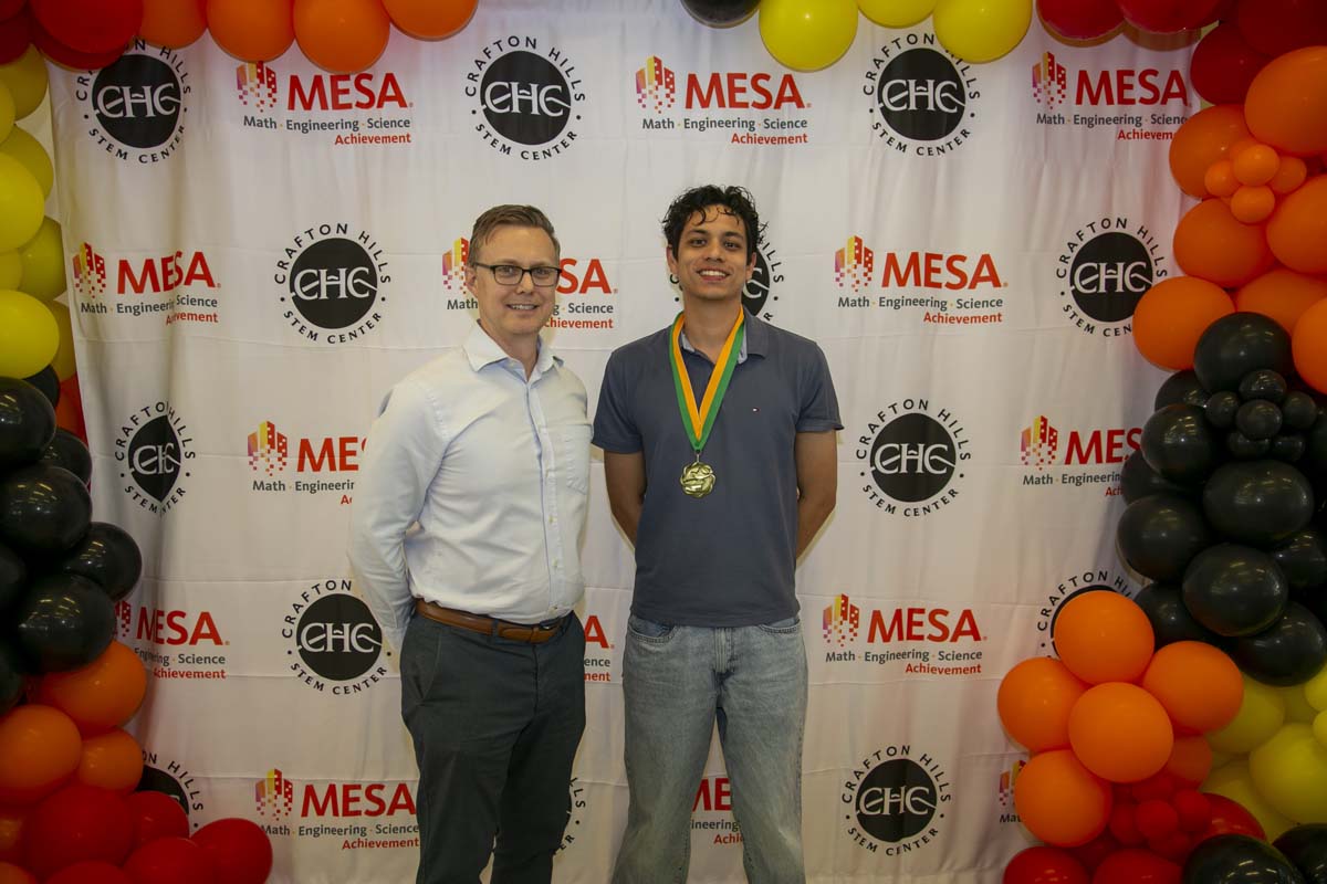 Students attend the CHC MESA end of year celebration.