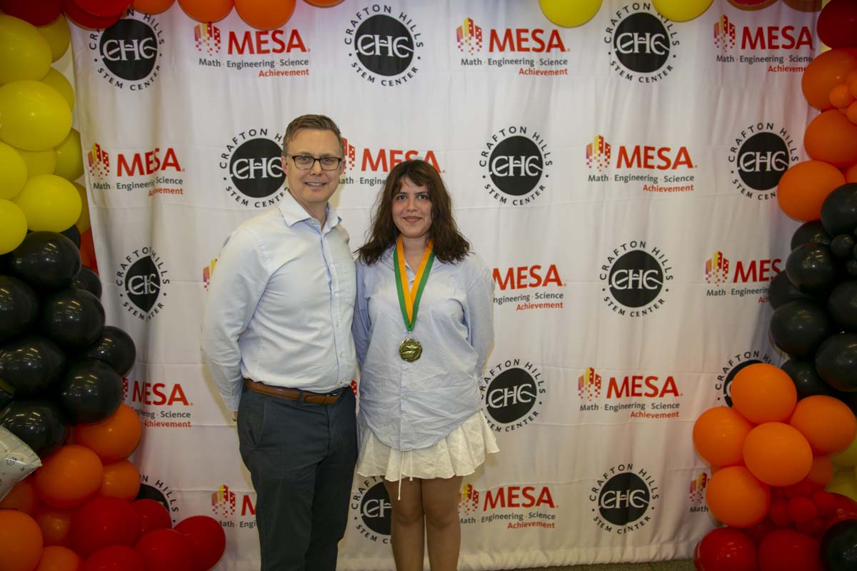 Students attend the CHC MESA end of year celebration.